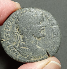 SETTIMIO SEVERO,BEL SESTERZIO-19,7gr-31,8mm,EX ASTA Münzzentrum Rheinland