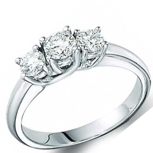 Anello trilogy fidanzamento - anello,