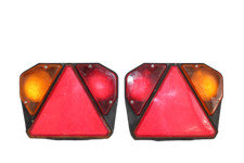 COPPIA FANALINI POSTERIORE AUTO PER FIAT 1100 ABE LANCIA AURELIA APRILIA