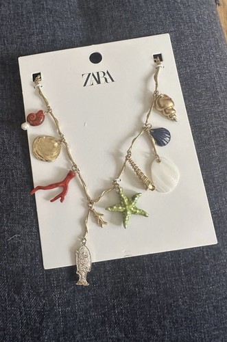 Collana multi charm zara - collana, multi-charm
