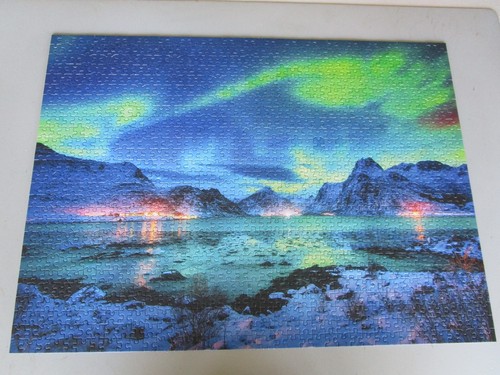 Northern lights puzzle - lights,