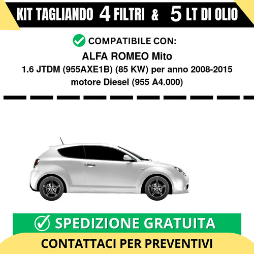 Tagliando per alfa romeo - per,