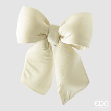 Edg - fiocco velluto bianco
