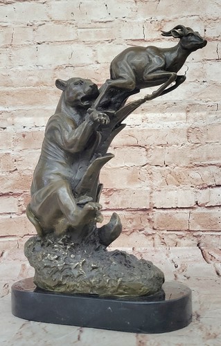 Scultura bronzo leone