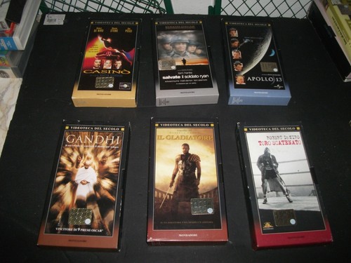 Lotto vhs film cassetta - in,