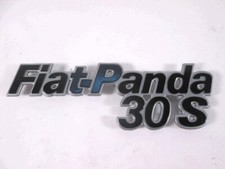 214100 12928 FREGIO LOGO STEMMA SCRITTA "FIAT PANDA 30 S" COFANO PORTELLO POSTER