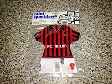 MAGLIETTA MAGLIA MILAN MINI SPORTDRESS ED.FUTURA 1977 NEW SIGILLATA CON VENTOSA