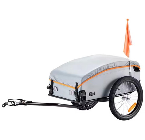 Rimorchio bici 1 carrello - bici, in