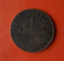 1 SOLDO 1867 VATICANO STATO