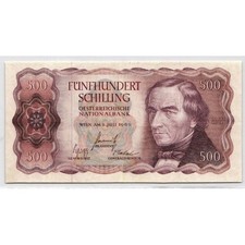 AUSTRIA 500 Schilling 1965 -