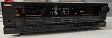 AIWA AD-WX808 Stereo Cassette Deck (Made in Japan) difettoso per hobbisti 