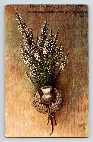 Greetings postcard a - greetings, 'a