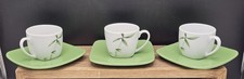 Set 3 tazze/piattini