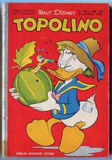 [252] TOPOLINO ed. Mondadori 1961 n. 300 stato Buono