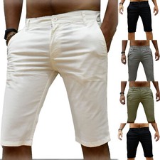 Bermuda Uomo Cotone Slim Fit