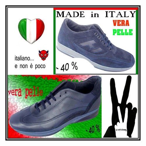 Scarpe uomo vera pelle - scarpe,