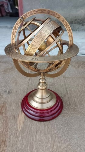 Globo armillare ottone - armillare, in
