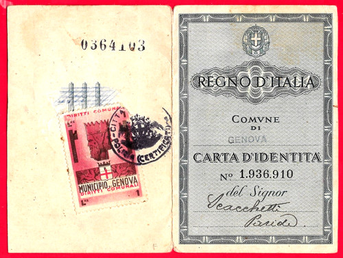 Carta identita regno - carta,