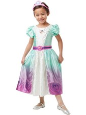 Costume Vestito Nella Principessa Coraggiosa Per Bambine Travestimento Carnevale