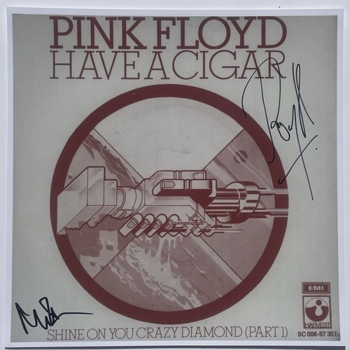 Signed nick mason roy - roy, harper