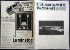 L'illuminazione Razionale 1933#6-7-Foro Mussolini-giardino pensile Odeon Milano