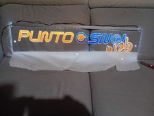 Insegna luminosa led Originale PUNTO SNAI WEB Nos  No Tabacchi Totocalcio Bar 