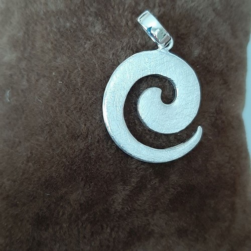 Pendente spirale argento - a,