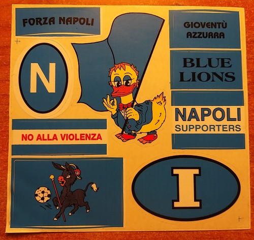 Vecchi adesivi napoli - adesivi,