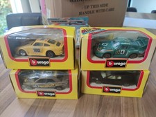 Burago lotto di 4 auto