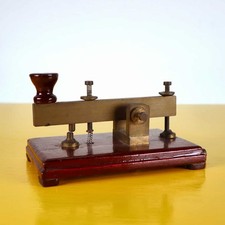 TELEGRAFO VINTAGE in legno e