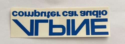Adesivo old sticker alpine - old,