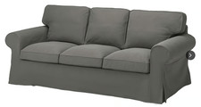Divano letto matrimoniale 3 posti Ektorp + fodera di ricambio