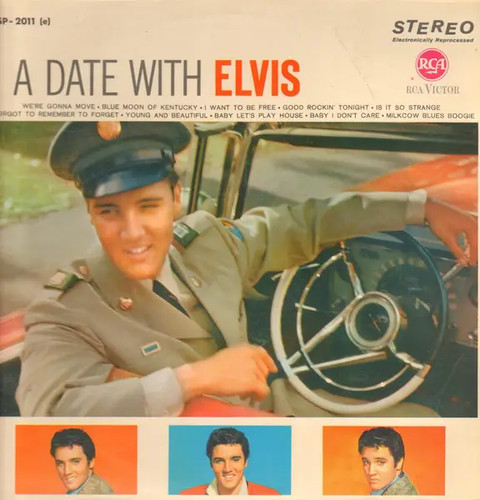 Elvis presley date with - presley,