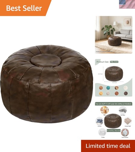 Pouf portaoggetti marocchino