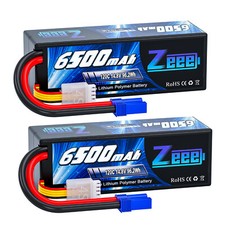 Zeee 14.8V 4S Lipo batteria batteria 120C 6500mAh EC5 per RC auto aereo drone 2x