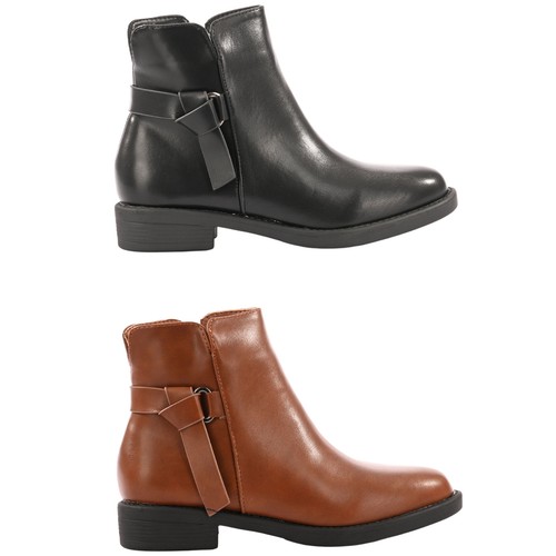 Stivaletti donna bassi pelle - stivaletti,