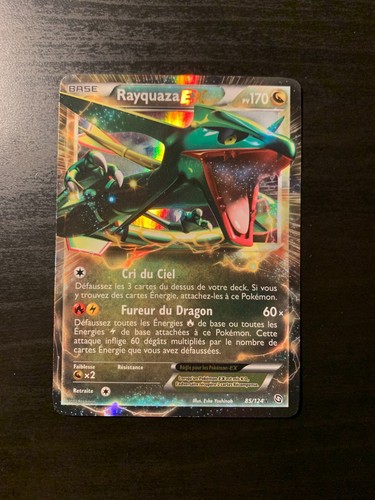 Carte pokémon rayquaza ex - pokémon, :