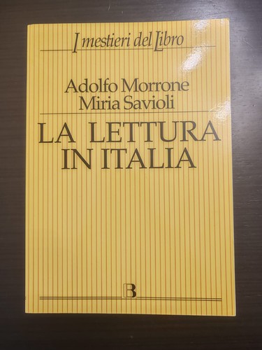 Morrone savioli lettura in - la,