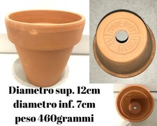 2 VASI COTTO  Giardino Fiori .Made In Italy Rarità  Rimanenze Di Magazzino