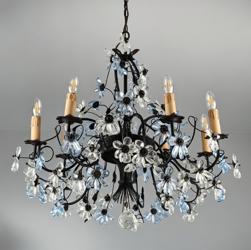 Lampadario metallo ottone - in, metallo,