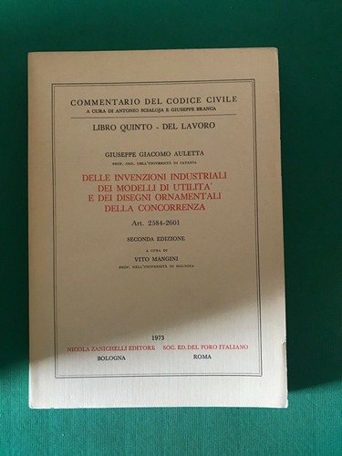 Delle invenzioni industriali - delle,