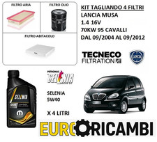 KIT TAGLIANDO E  4 LT OLIO