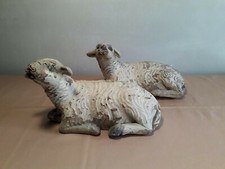 antiche sculture da presepe in