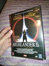 HIGHLANDER II 2 IL RITORNO DVD