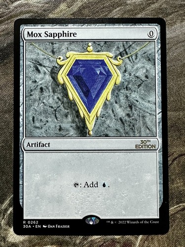 Mox sapphire modern frame mtg - modern,