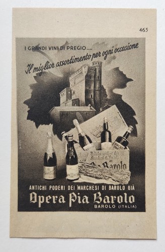 Pubblicita opera pia barolo - opera,