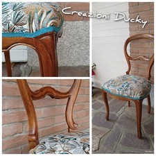 Sedia in legno. Stile Luigi