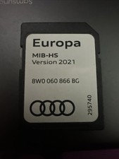Sat Nav Activation Document Audi A3 A4 A5 2017 On 8W0060866BG New Genuine Part