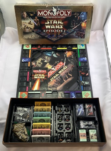 Star wars monopoly 1999 - star,