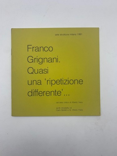 Franco grignani quasi - quasi, una